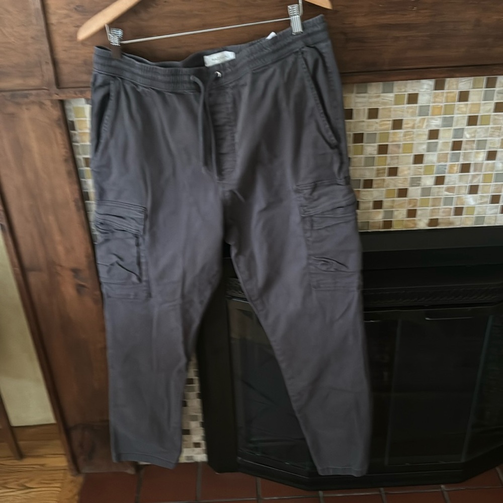 PACSUN XL CARGO PANT DARK GREY